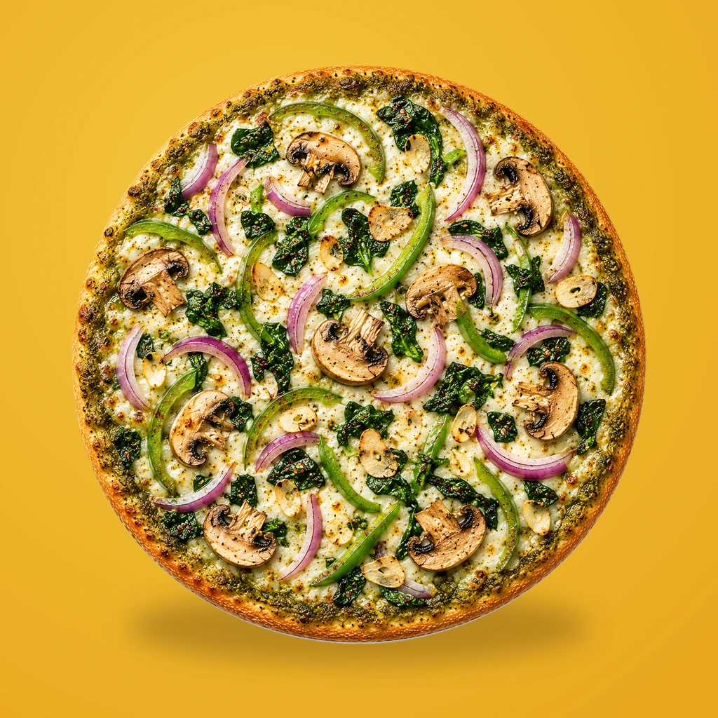 Pesto Veggie Pizza